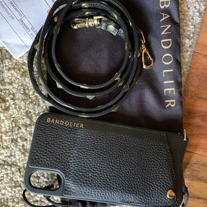 Bandolier Crossbody iPhone XR Case w/ Card Holder